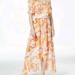 Printed Off The Shoulder.